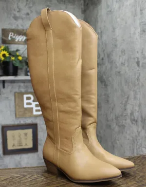 Universal Thread Women's Sommer Western Boots 87929896 Light Brown 8.5M