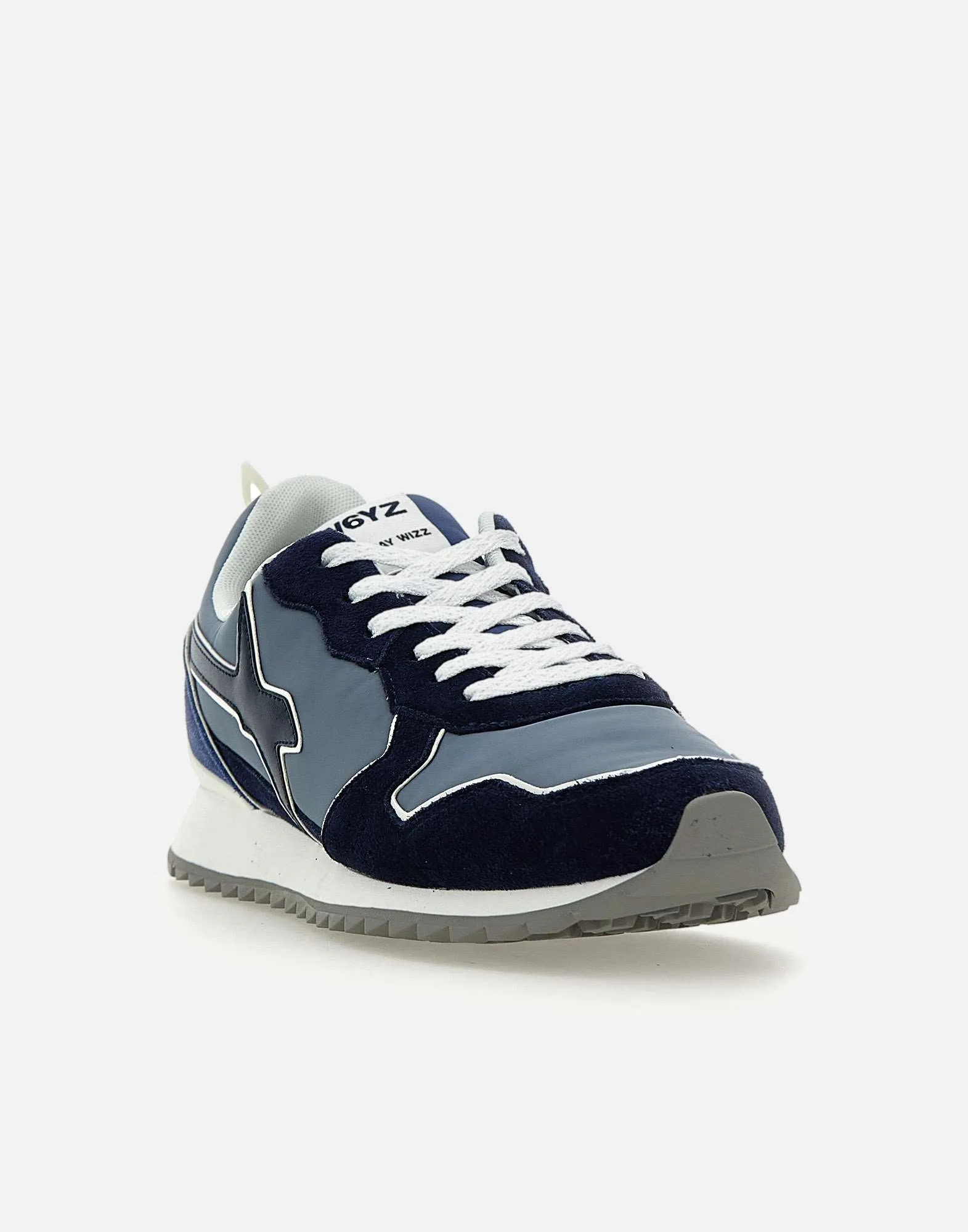 W6 yz jet m blå sneakers