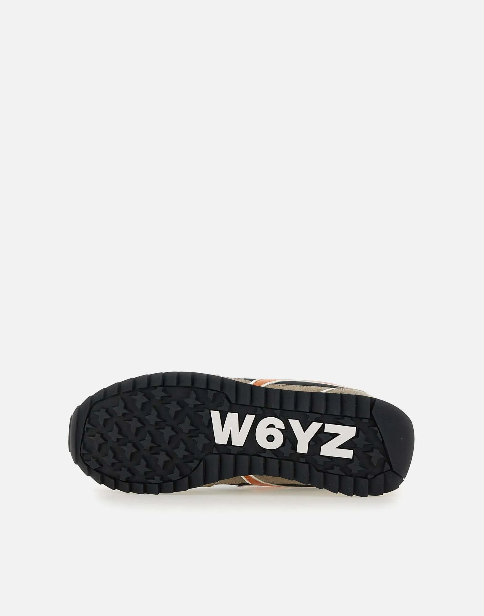 W6 yz jet m sneakers i svart grå orange