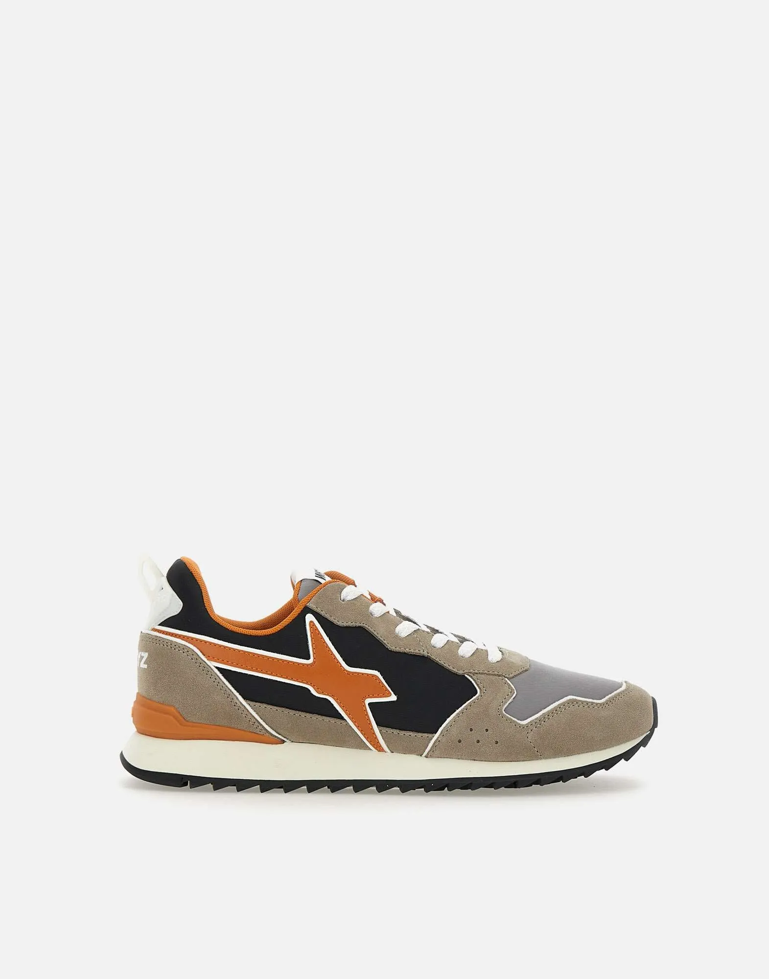 W6 yz jet m sneakers i svart grå orange