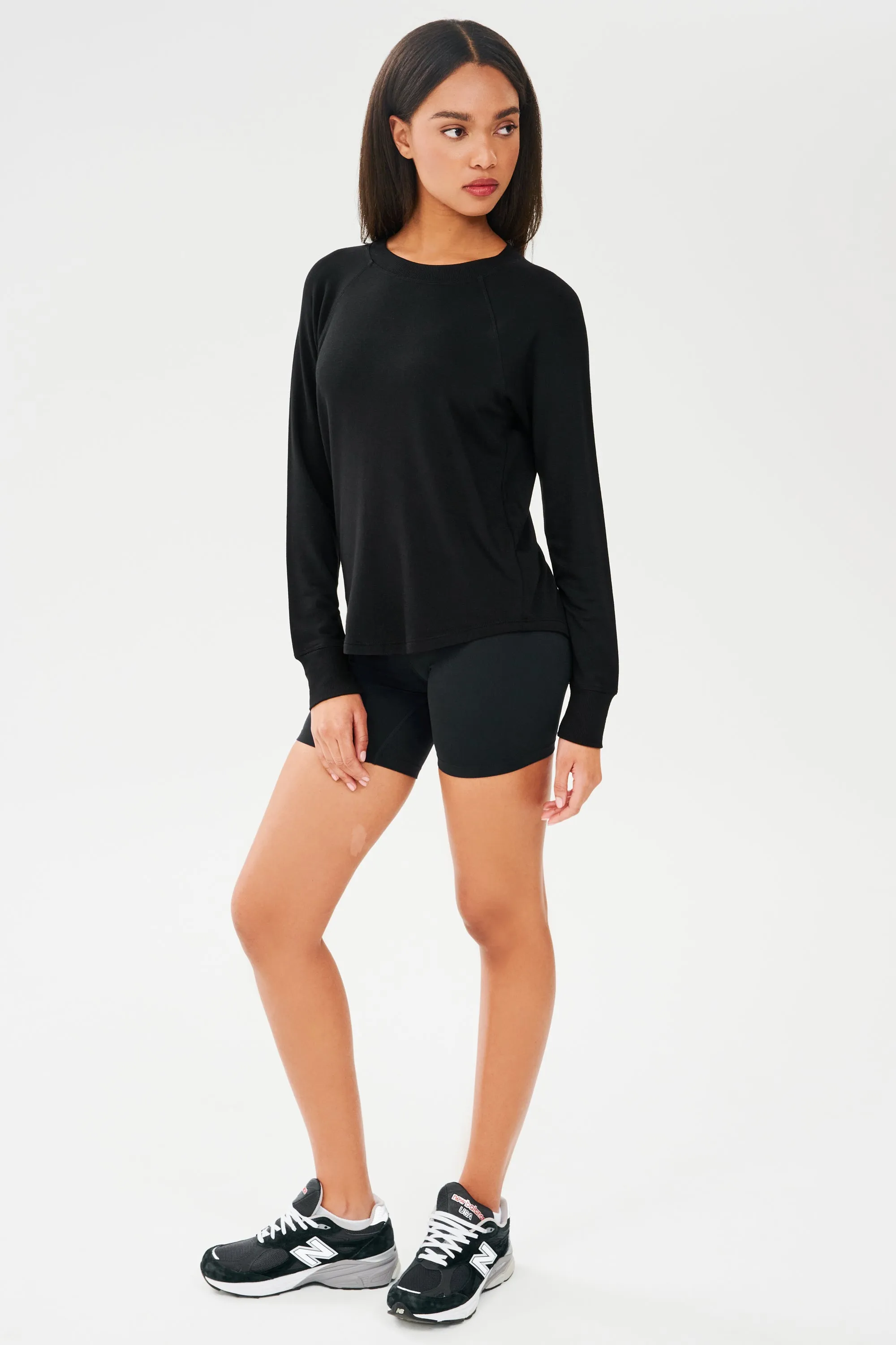 Warm Up Fleece Sweatshirt - Black