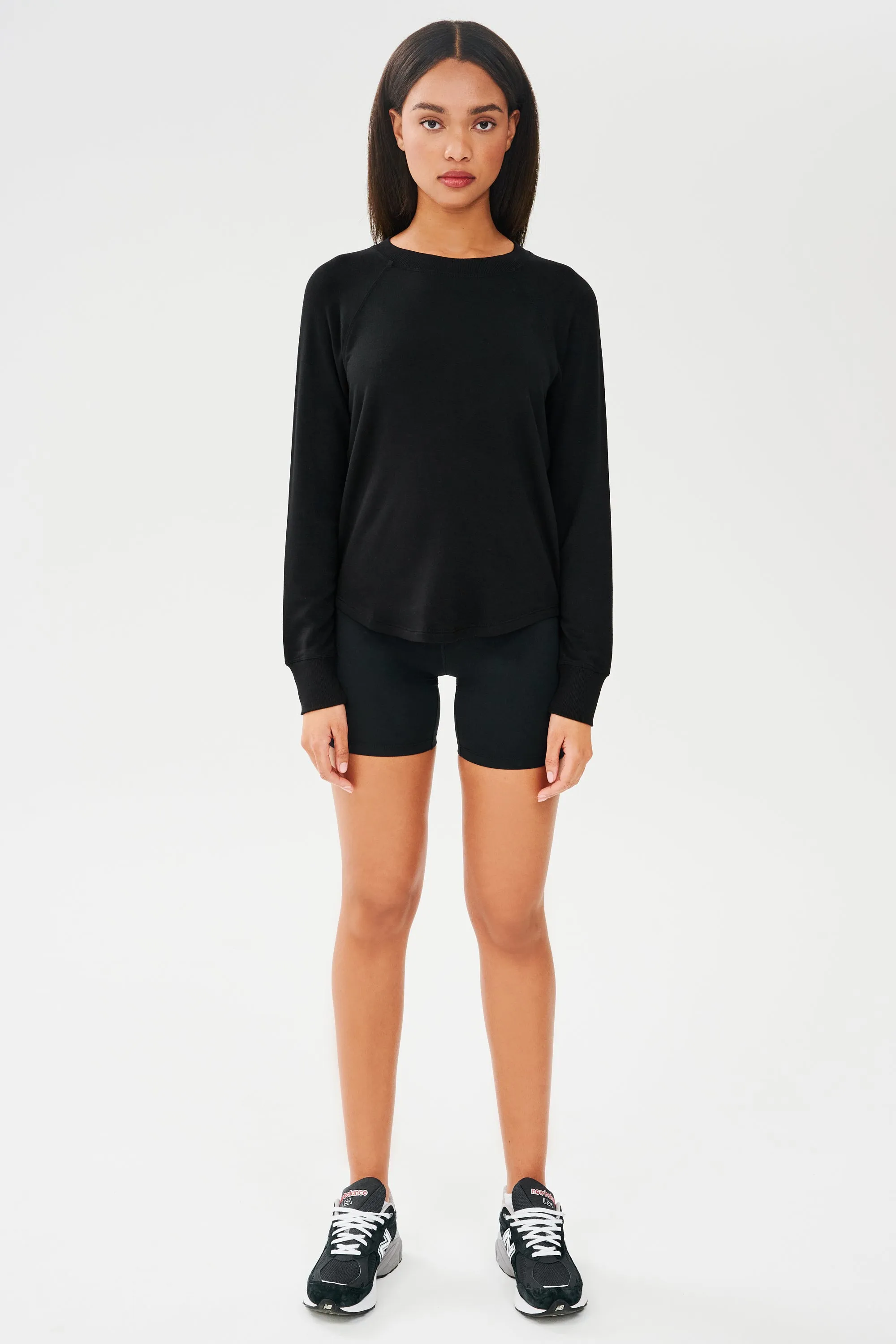 Warm Up Fleece Sweatshirt - Black