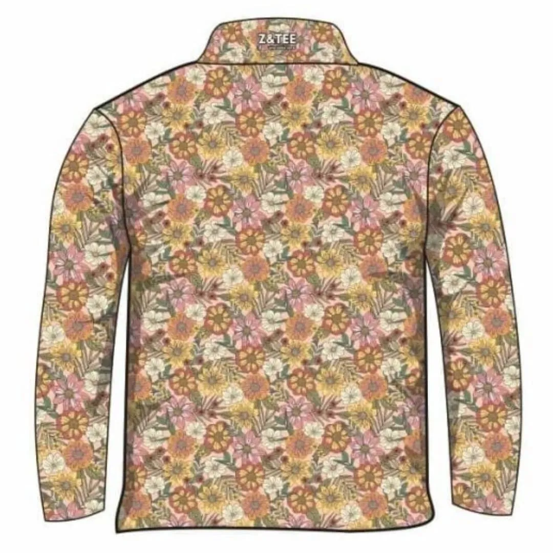 Western | Vintage Daisy Duke Floral Fishing Shirt ★Pre-Order★
