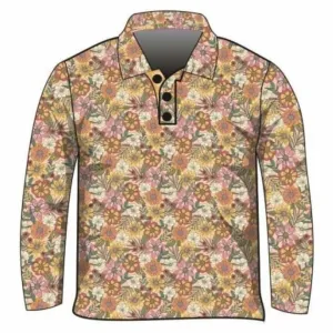 Western | Vintage Daisy Duke Floral Fishing Shirt ★Pre-Order★