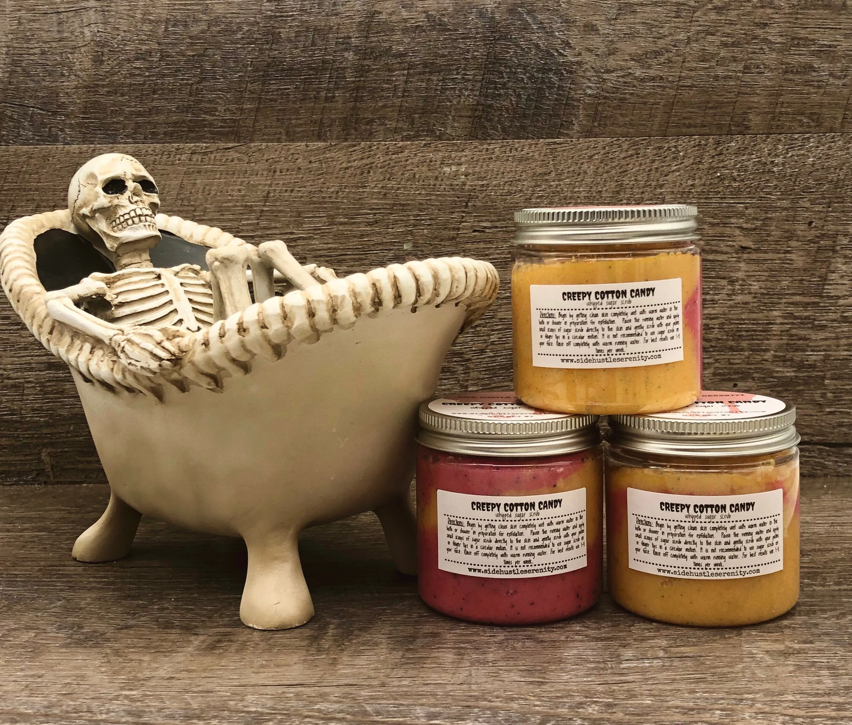 Whipped Sugar Scrub | Creepy Cotton Candy Scented