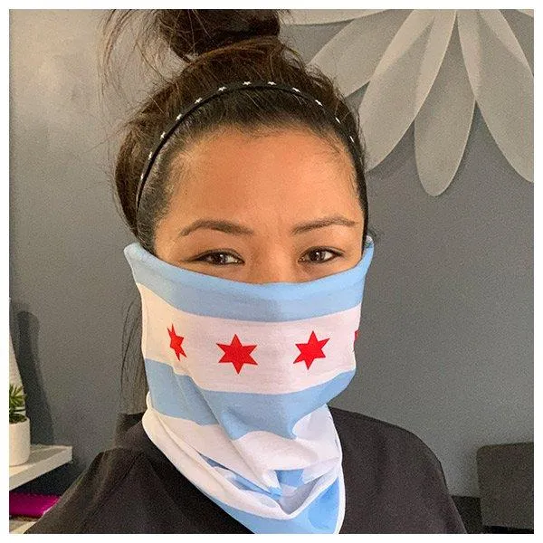 WINTER Chicago Neck Gaiter - White