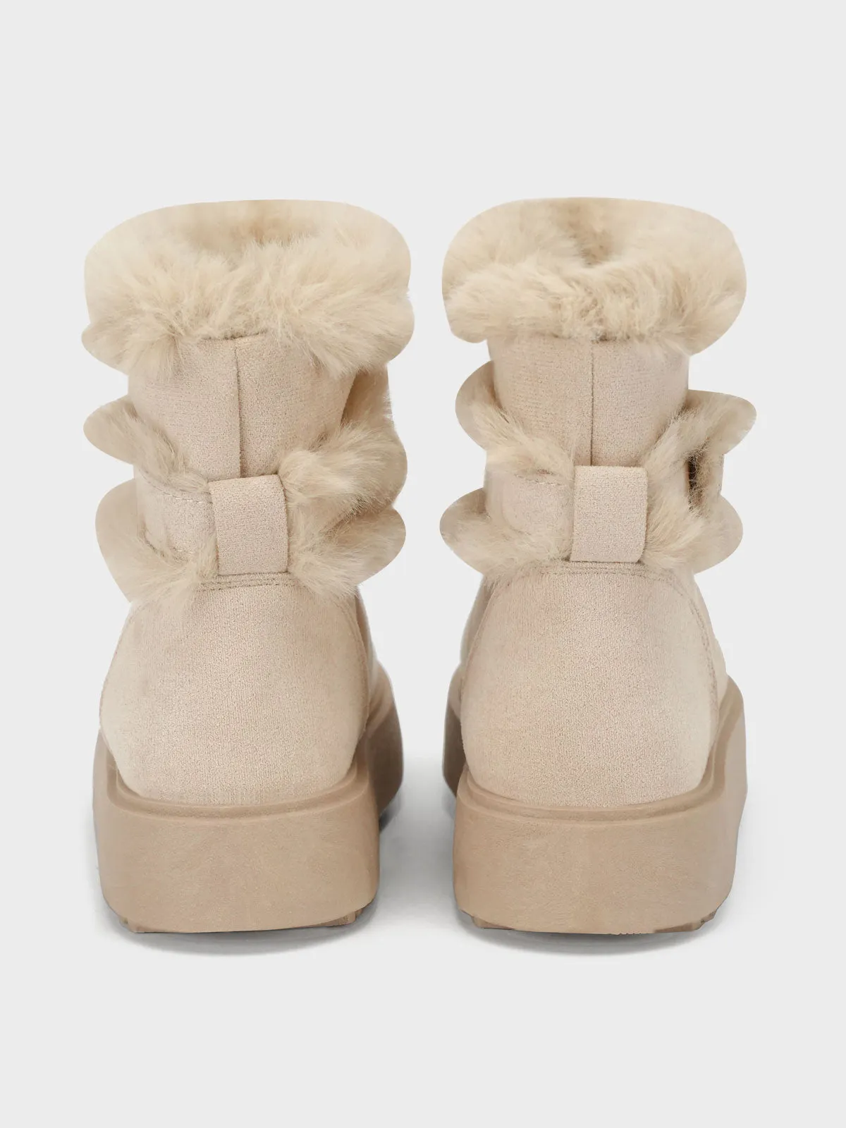 Women's "ABRAX" Winter Cozy Flat Boots