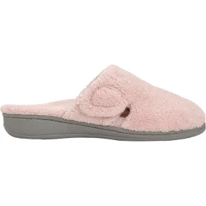 Women's Vionic Gemma Slippers Pink Terrycloth