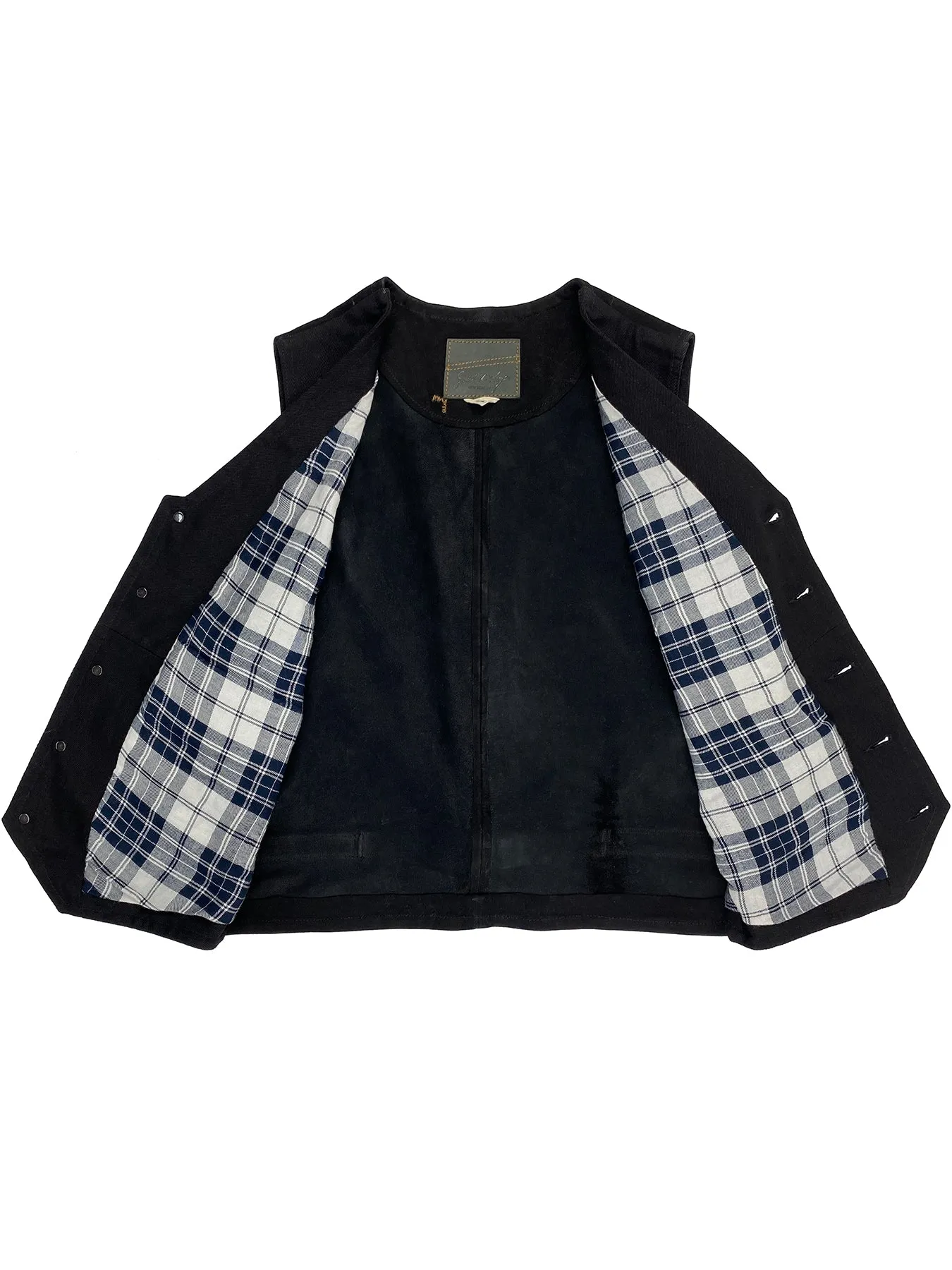 Wyatt Denim Suede Vest 4183