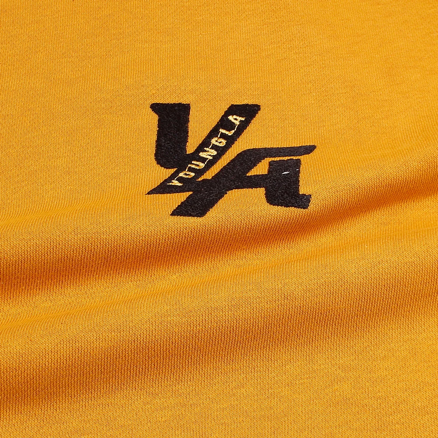 Young L.A Mustard Embroidered Sweatshirt