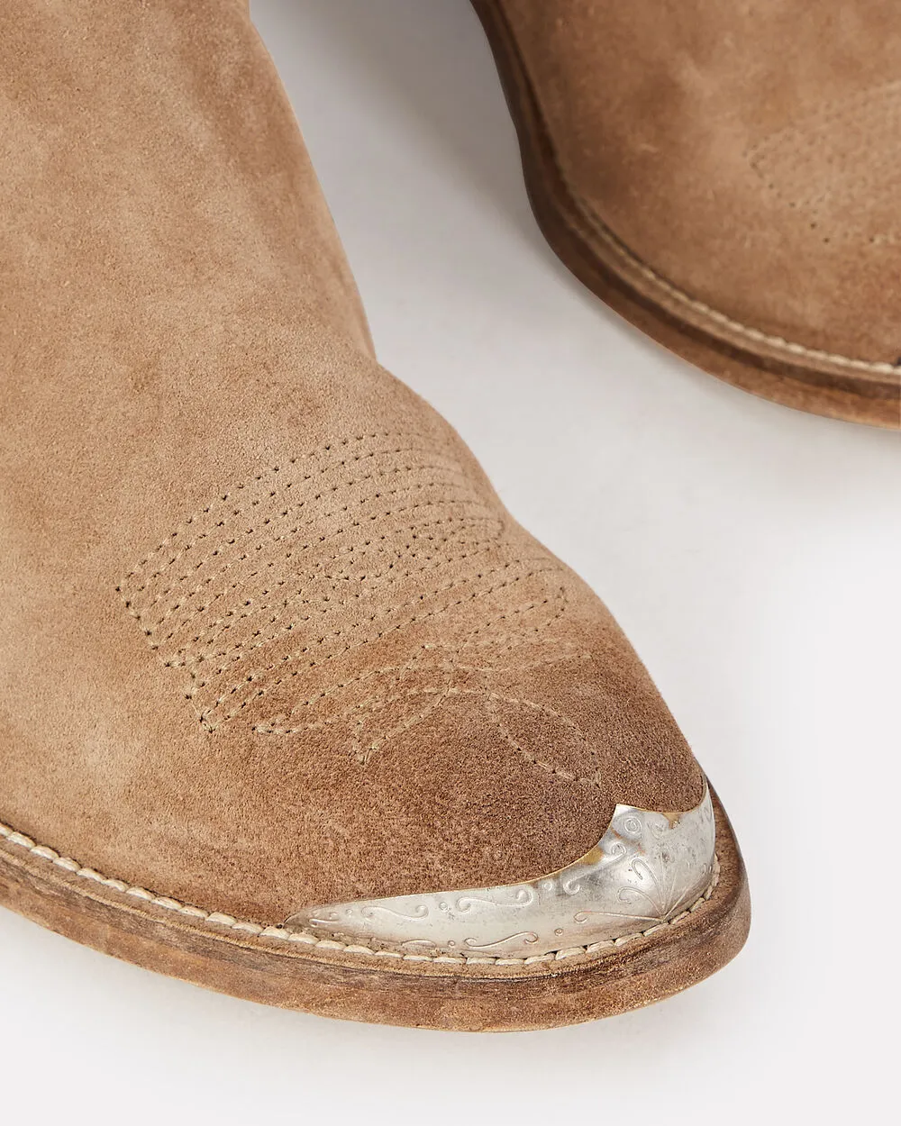 Young Shearling-Lined Suede Ankle Boots